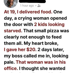 I GAVE AWAY MY LAST $20 DURING A DELIVERY—TWO DAYS LATER, MY LIFE CHANGED FOREVER