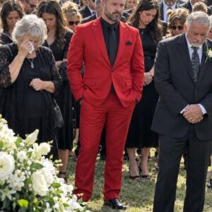 I Was Furious When My Brother Showed Up to Dad’s Funeral in a Red Suit, but Dad’s Lawyer Knew Why